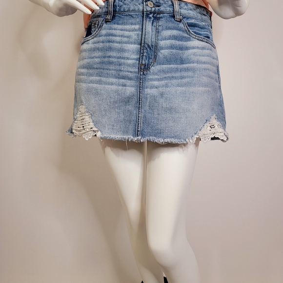 AMERICAN EAGLE OUTFITTERS Denim SKirt - Picture 3 of 12
